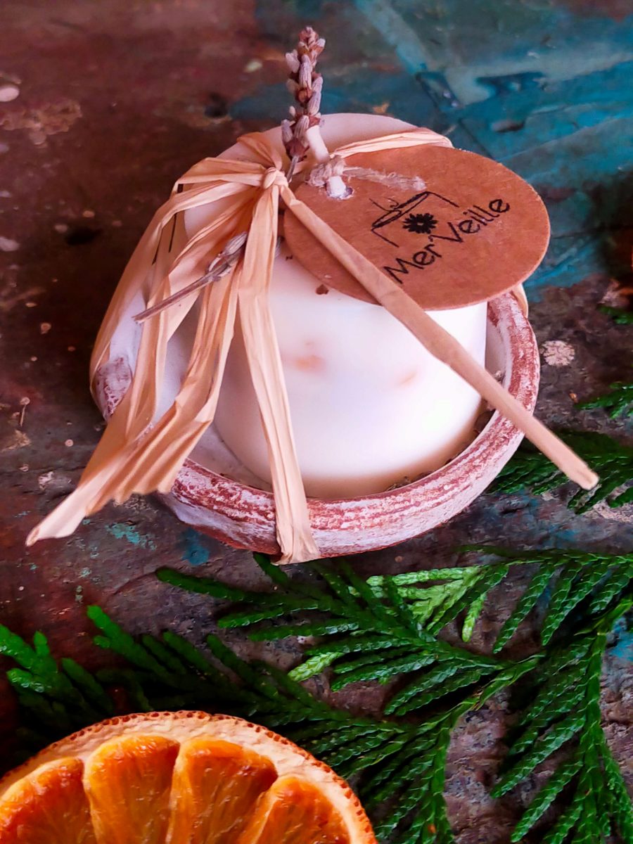 Coffret Brin de douceur & céramique blanche