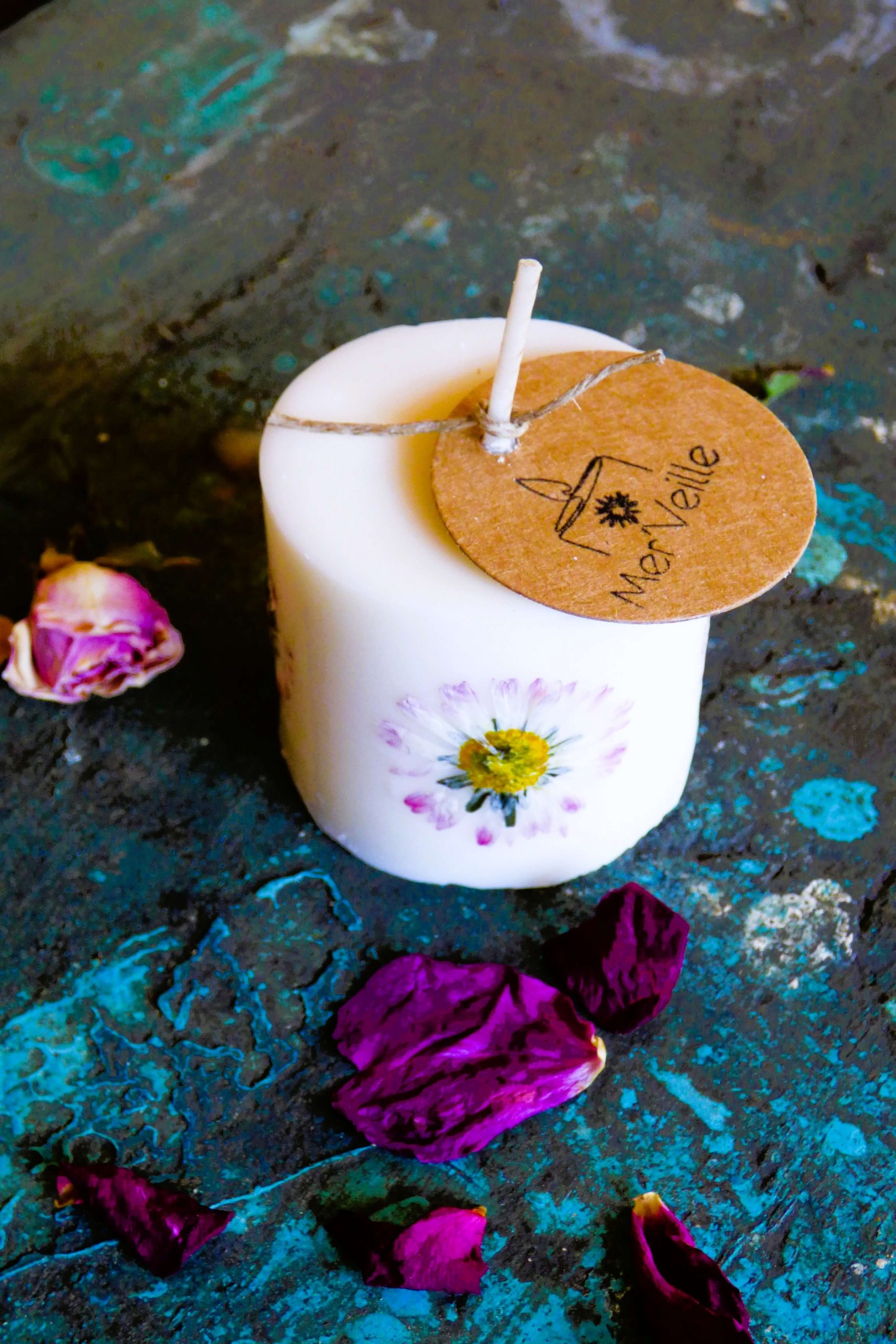 Bougie Pâquerette | Brin de douceur 1 Bougie Pâquerette | Brin de douceur