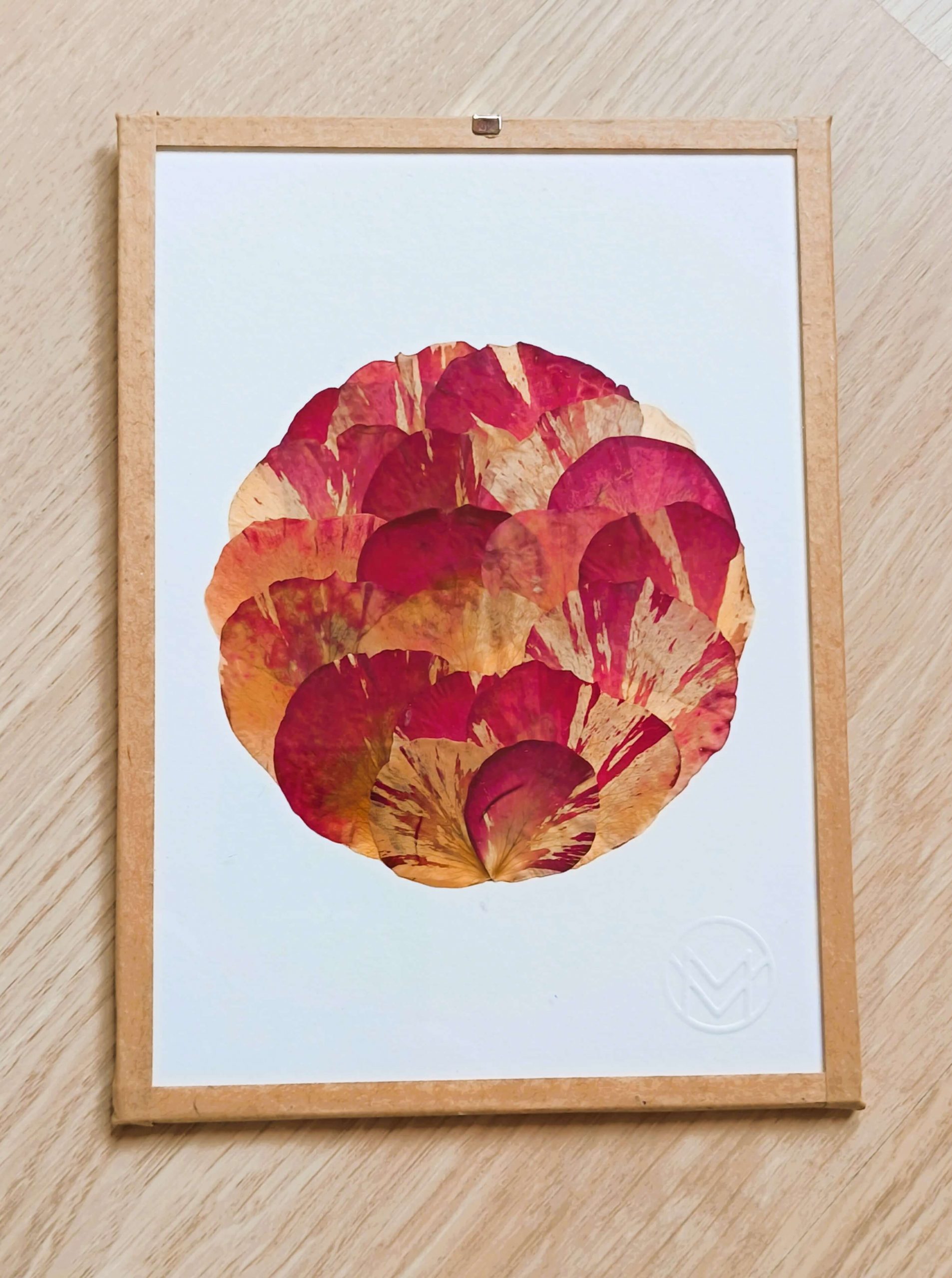 Cadre floral Mer'Veille "Luna" Rose 2 Cadre floral Mer'Veille "Luna" Rose – Image 2
