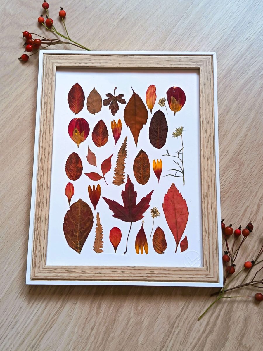 Cadre floral Mer' Veille "Jardin d'Automne"